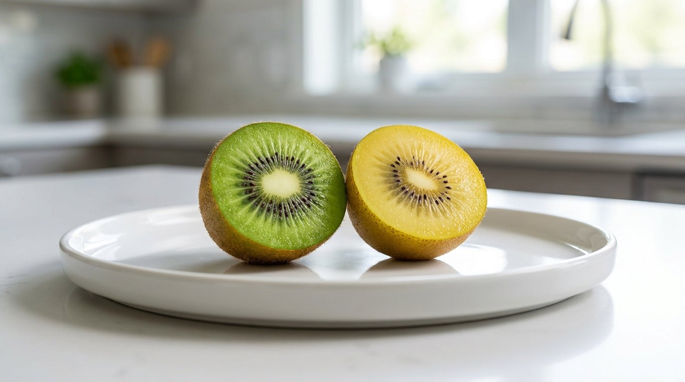 entdecken sie die hauptunterschiede zwischen grünen und gelben kiwis: geschmack, vitamin-c-gehalt und die faszinierende züchtungsgeschichte dieser beliebten früchte