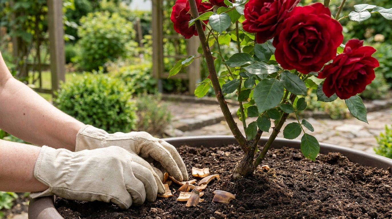entdecken Sie das einfache Küchengeheimnis, das Ihre Rosensträucher zum Blühen bringt und jeden Gärtner begeistert